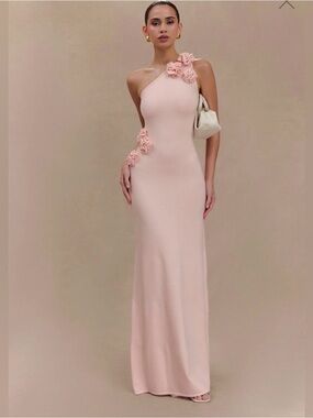 knee length dresses for ladies Claudia One Shoulder Maxi Dress
